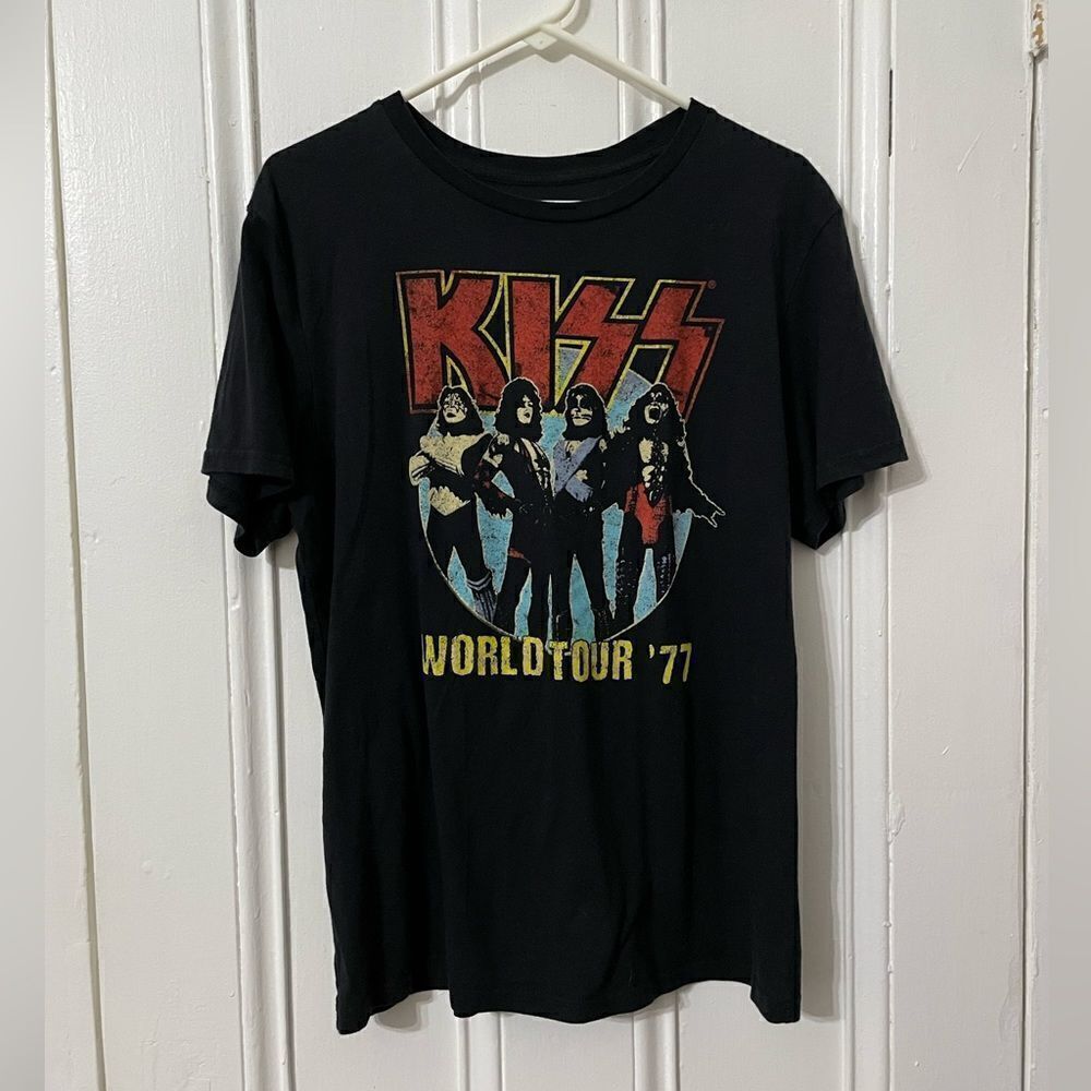 KISS World Tour ‘77 t shirt